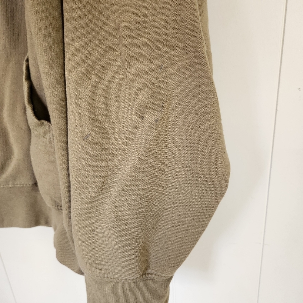 Zanerobe Tan Hoodie Logo Sweatshirt Loungewear Streetwear Mens Large - Picture 7 of 8
